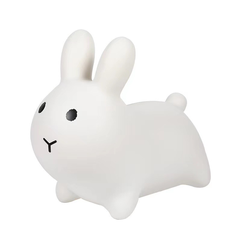 新款跳跳马彩绘跳跳马独角兽充气玩具儿童坐骑加厚皮马详情图4