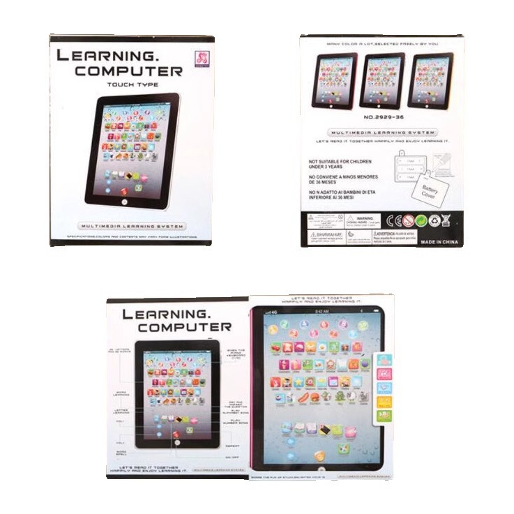 On AliExpress and Amazon, children's tablet toys, learning machines, early education reading machines for Russian and Arabic are selling well Specification image