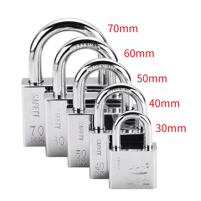 Universal lock heads for anti-theft doors, household door locks, student cabinet locks, small locks, dormitory locks, through-opening padlocks Application Scenario