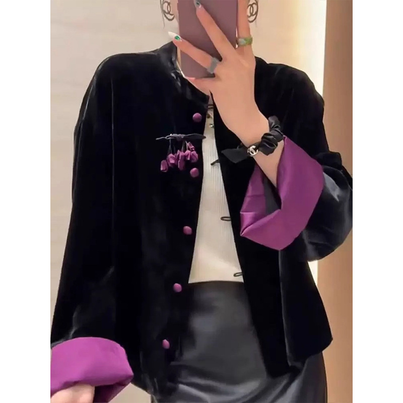 刺绣/汉服女长袖中国风产品图