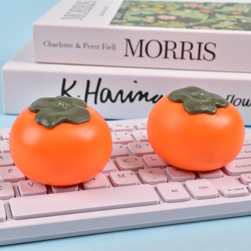 A popular internet-famous best-selling fluid persimmon, a slow-rebound, malleable, stress-relieving, and simulated fruit toy for children Specification image