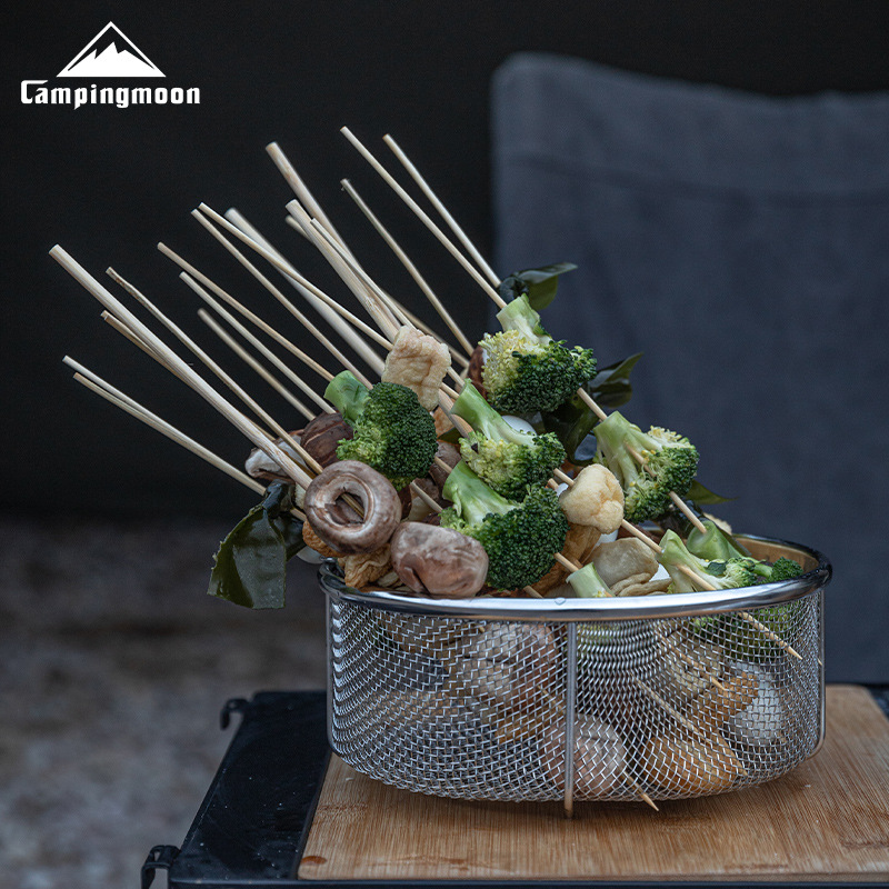 家用盆马到成功/收纳篮/密孔篮/碗柜/不锈钢盆产品图