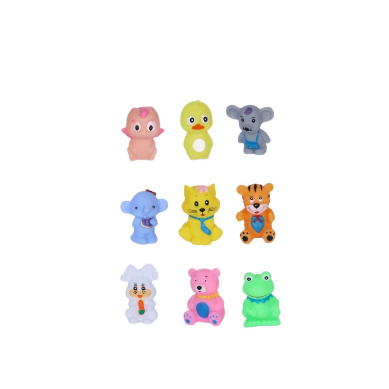 动物模型/泡泡玛特/泡泡玛特手办/小摆件/海洋动物解压玩具白底实物图