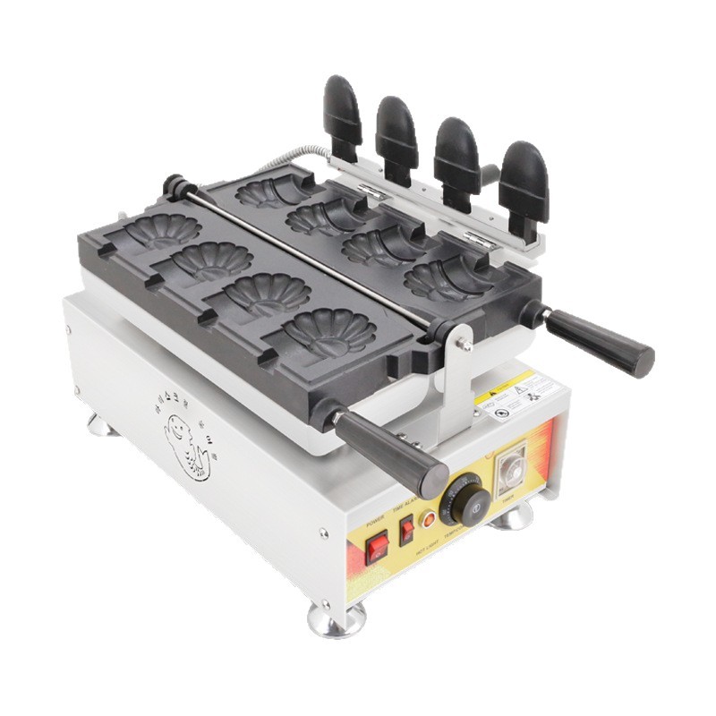 Commercial sunflower-shaped waffle machine, egg pancake machine, doughnut mold, Indian flying pancake machine, egg roll machine Item Picture