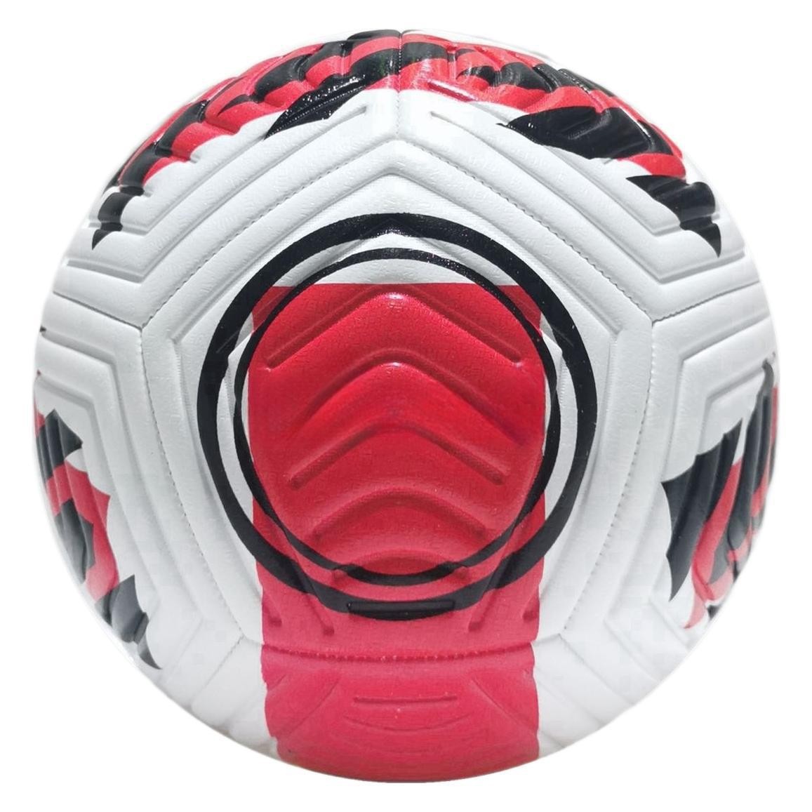 Football factory direct sales. No. 5 machine sews footballs for adult and student training. Footballs can be printed with logos details Picture