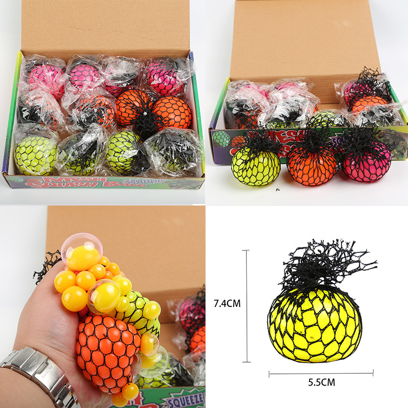 Creative grape balls, stress-relieving toys, funny beads, water balls, and the fun of pinching. Wholesale of colorful beads and grape balls