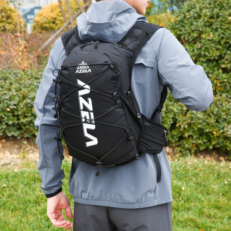 Azela breathable sports bag, large-capacity mountaineering bag, off-road cycling backpack, Cross-border marathon water bag package details Picture