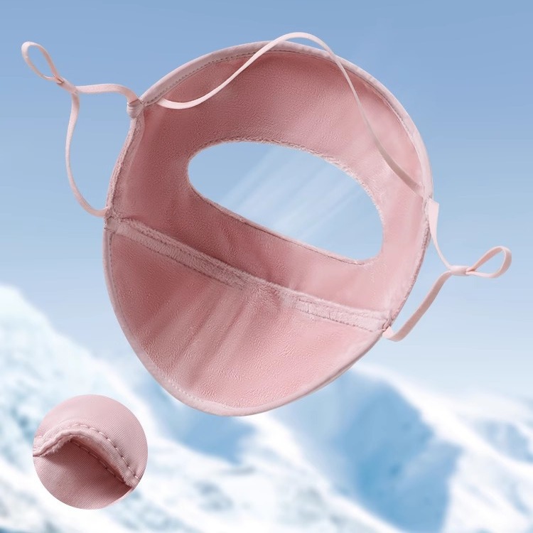 骑行面罩实物图