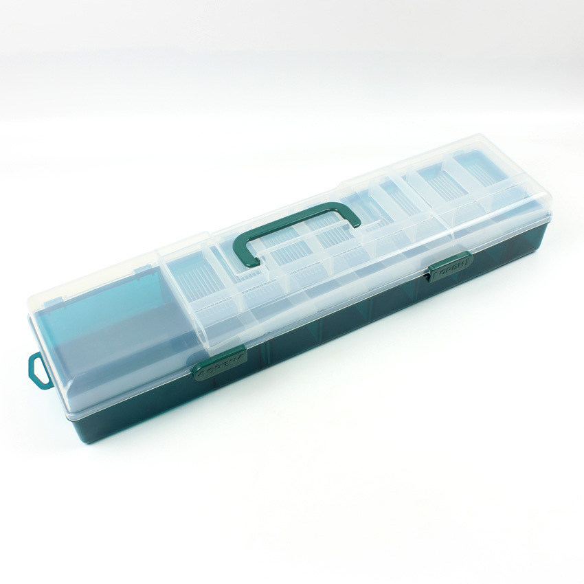 垂钓鱼套装盒 渔具盒 手提鱼竿组合套装塑料箱产品图