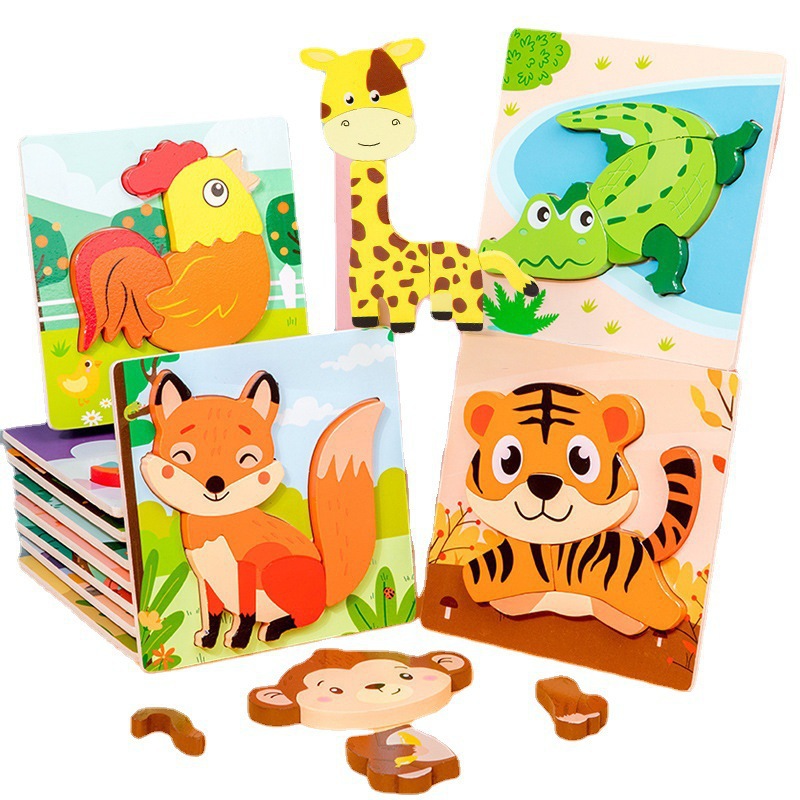 拼豆/拼图/异形拼图/可以拆卸的木头船/玩具白底实物图