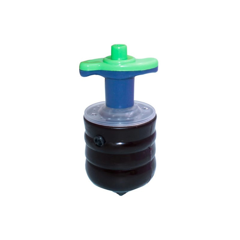 The popular music glowing wood-like gyroscope is selling well at street stalls. It is a toy of the same style as Douyin, the seven-color flashing ejector gyroscope Application Scenario