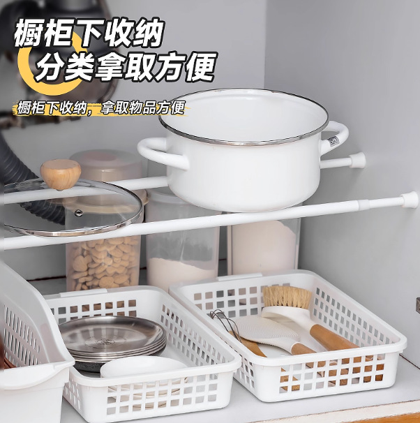 毛巾架卫生间毛巾杆浴巾架浴室单杆加长太空铝厕所架子双杆免打孔产品图