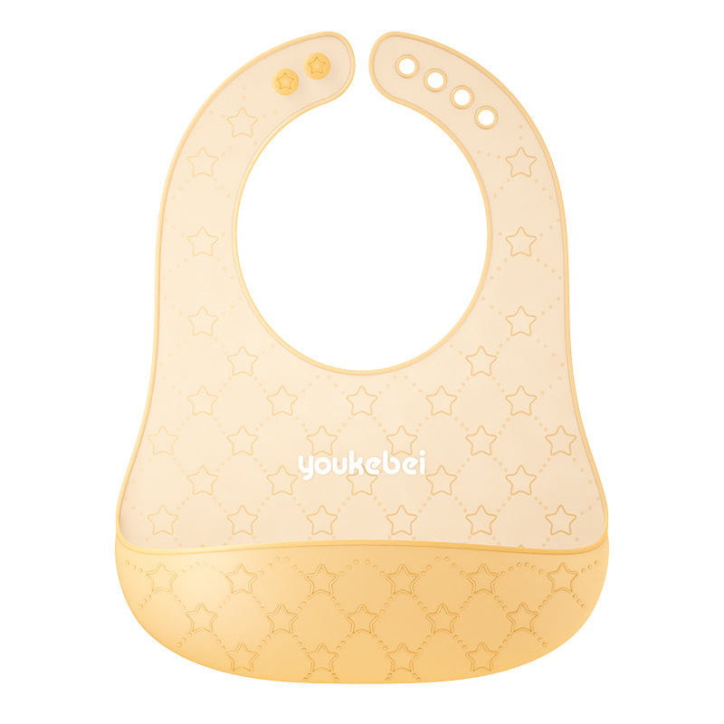 宝宝吃饭围兜硅胶防水婴幼儿食饭兜儿童喂饭口水搭围嘴巾防脏衣服