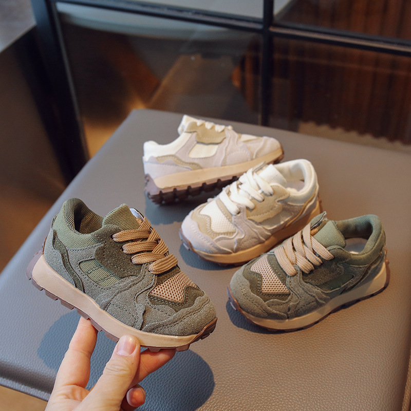 Wholesale of children's sports shoes, trendy brand for boys and girls, Forrest Gump shoes, 2025 Spring and autumn baby and children's sports shoes, fashionable and casual shoes Specification image