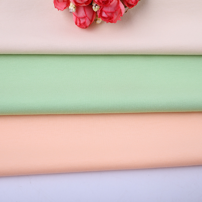 时尚针织面料玉蚕丝面料 透气柔软舒适轻盈保暖春夏秋冬适用详情图4