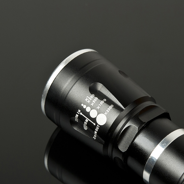 Pailide Strong Light Flashlight, aluminum alloy led retractable portable lighting flashlight, outdoor adventure waterproof flashlight Application Scenario