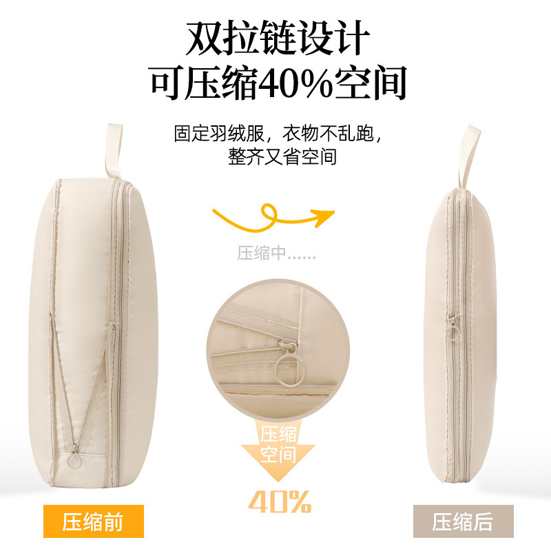 Compressed Travel Storage Bag, Waterproof And Moisture-Proof 4-Piece Set Application Scenario