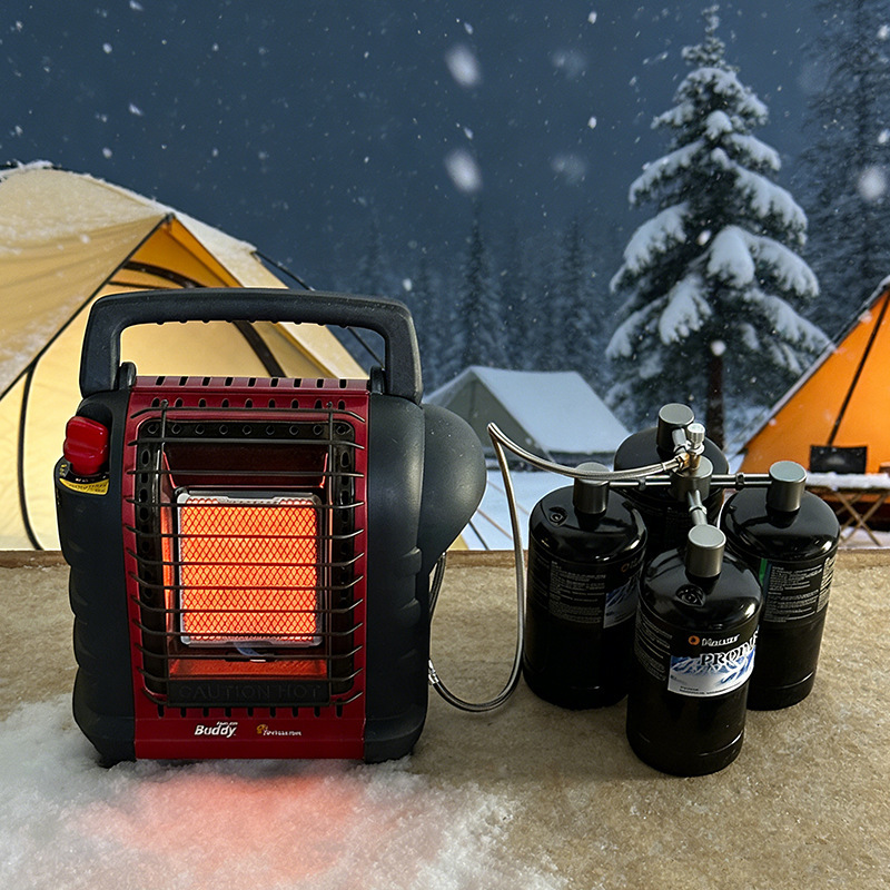 Heat-generating cabinet-type 9000BTU portable garage camping and wild fishing space heater, a cross-border source factory in the United States Specification image