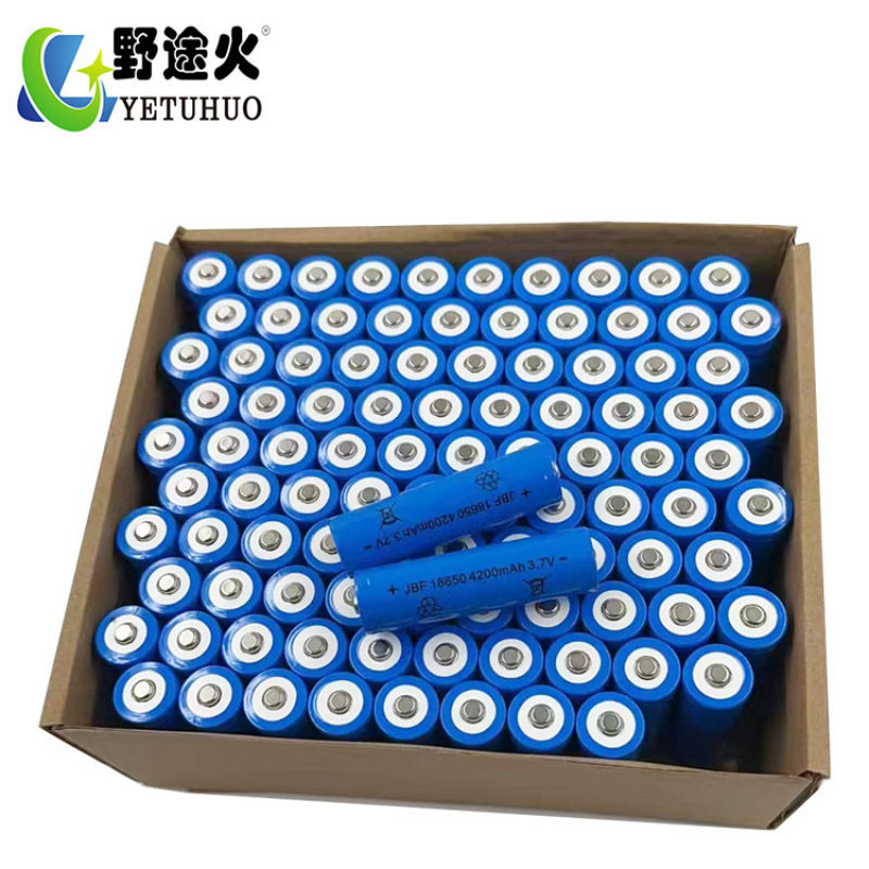 Lithium Battery 14500, Pointed Head, Large-Capacity 18650, Charging 26650 Battery, 3.7V, 1200-3000 Mah details Picture