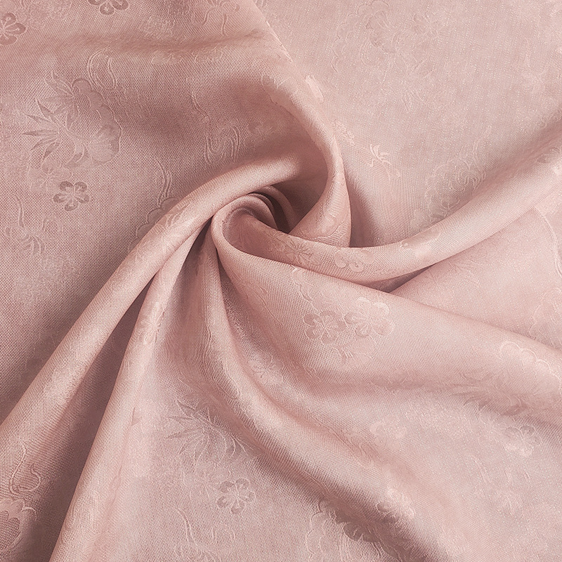 New Chinese-style outerwear shirt for women, light Chinese style satin jacquard fabric, silk fabric for spring and summer dress clothing Specification image