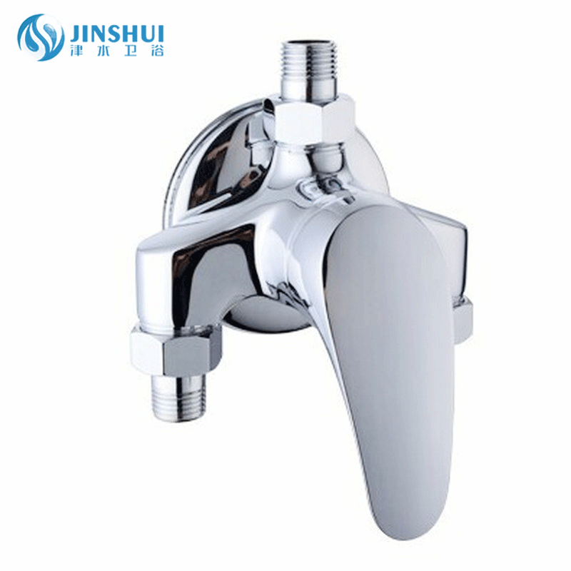 厂家热销 水暖卫浴 明装6分头变4分三角淋浴 淋浴龙头