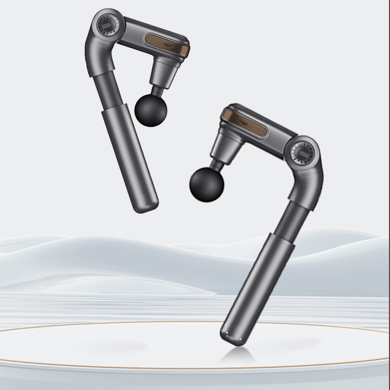 New cross-border small-angle fascia gun, elbow full-body massage gun, electric muscle relaxation, convenient fitness massager Item Picture