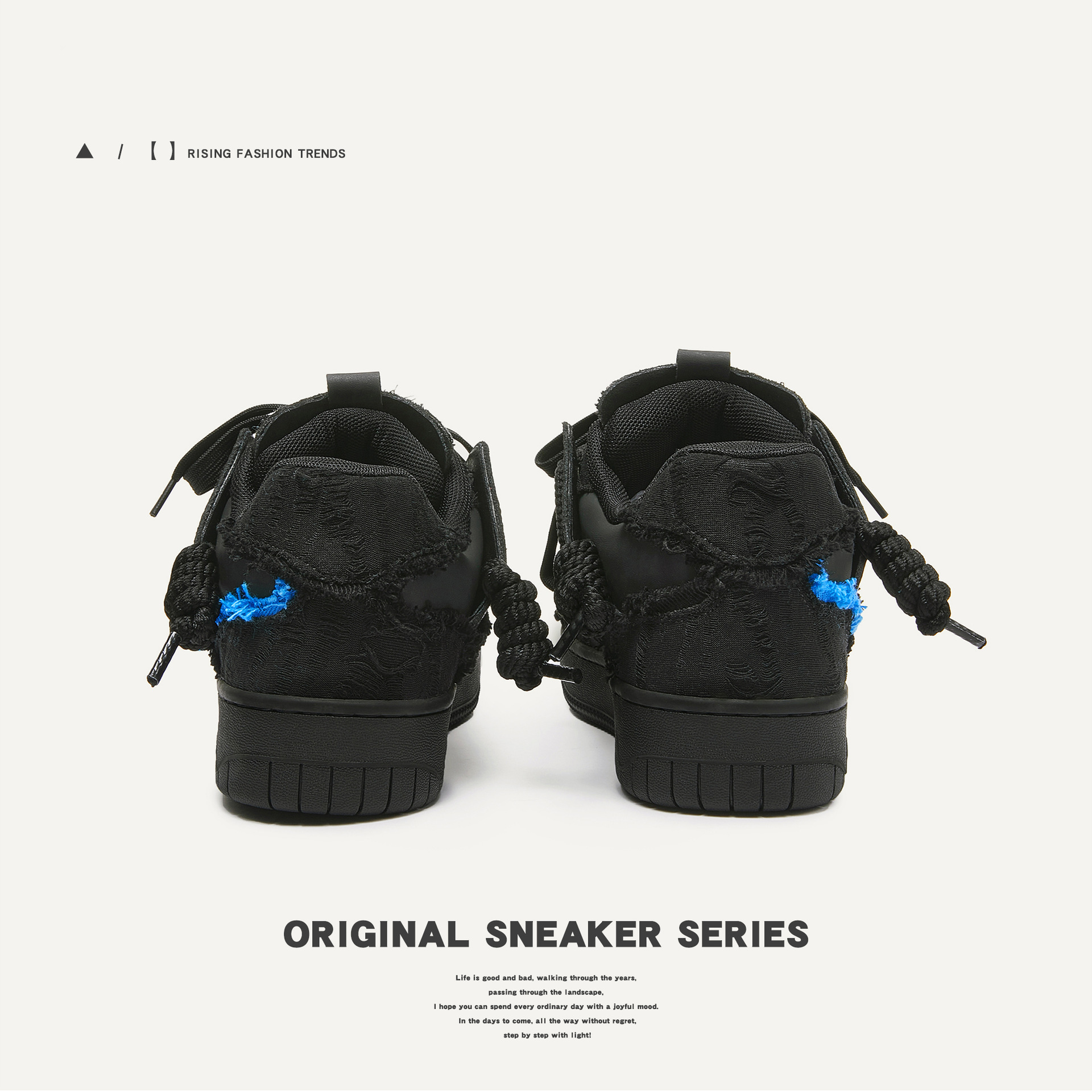 运动休闲鞋实物图