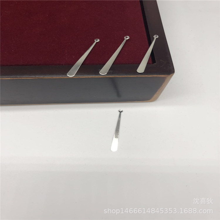 金属镊子 镊子 不锈钢尖头精细夹取工具 多功能家用美容修眉