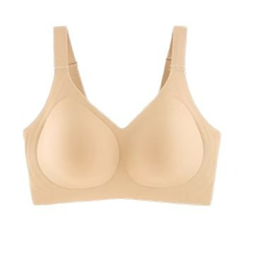 Fat girl foundation liquid, large-sized seamless underwear, women's large breasts make small, full-cup anti-sagging, tapering, shaping bra cover Item Picture