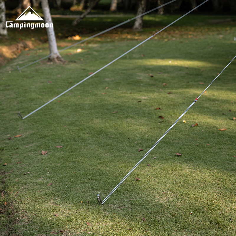 柯曼户外露营加强耐磨涤纶4mm帐篷绳反光营地绳天幕固定防风绳产品图