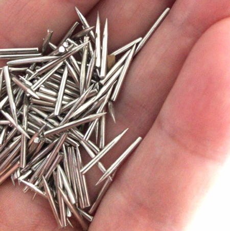 Factory direct sales of capless and headless small iron nails, stainless steel nails, small copper nails, small iron nails, capless and headless pointed nails