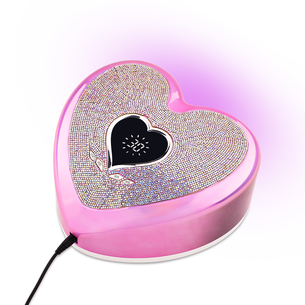 Factory direct sales of Japanese-style nail art light therapy machine 96W plug-in smart sensor nail baking quick-drying color diamond nail lamp Application Scenario