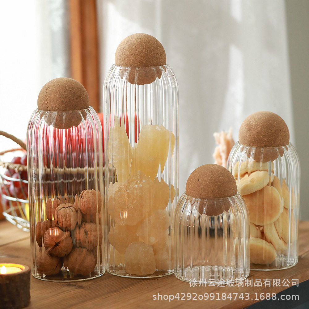 玻璃瓶/木盖玻璃罐/玻璃制品/玻璃瓶包装盒/玻璃罐酒产品图