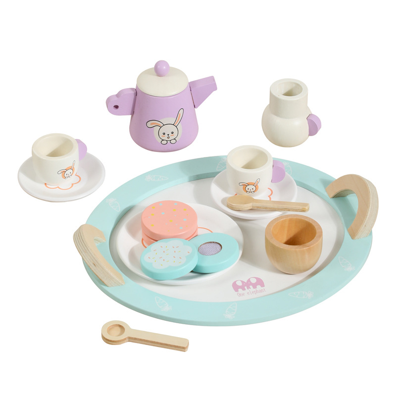 茶具/茶具套装/套装五福茶具/宫廷茶具/素烧白底实物图