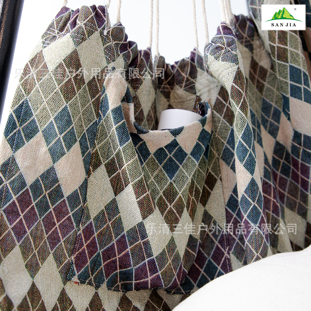 Thickened hammock, student swing, essential for dormitories, comfortable lazy chair for home use, college student dormitory hanging chair details Picture