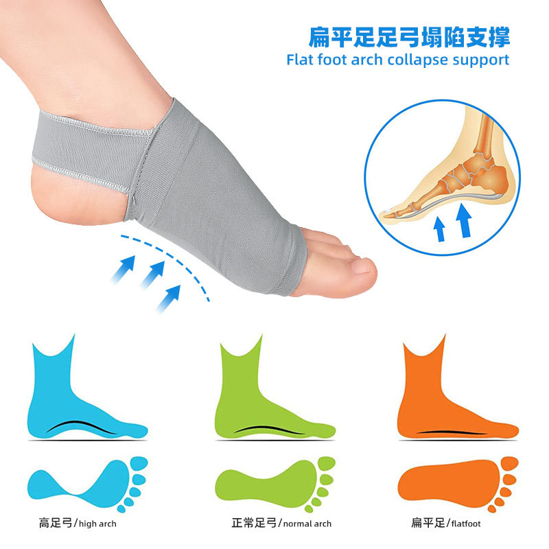 Amazon Flat foot collapse support, orthopedic foot eversion, sole pad, arch sock bandage, arch sports foot guard Application Scenario