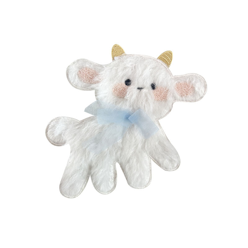 毛绒苹果/磁铁磁扣/手绳股线/圣诞配件/蝴蝶结配料产品图