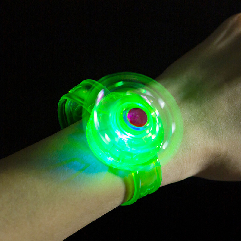 发光手环/PVC反光手腕/万圣节/解压玩具/LED发光玩具细节图