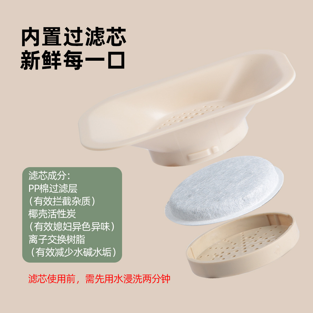 High-legged integrated filtration cat automatic feeding circulation pet large-capacity anti-knock ceramic bowl dog drinking water bell automatic feeder Application Scenario