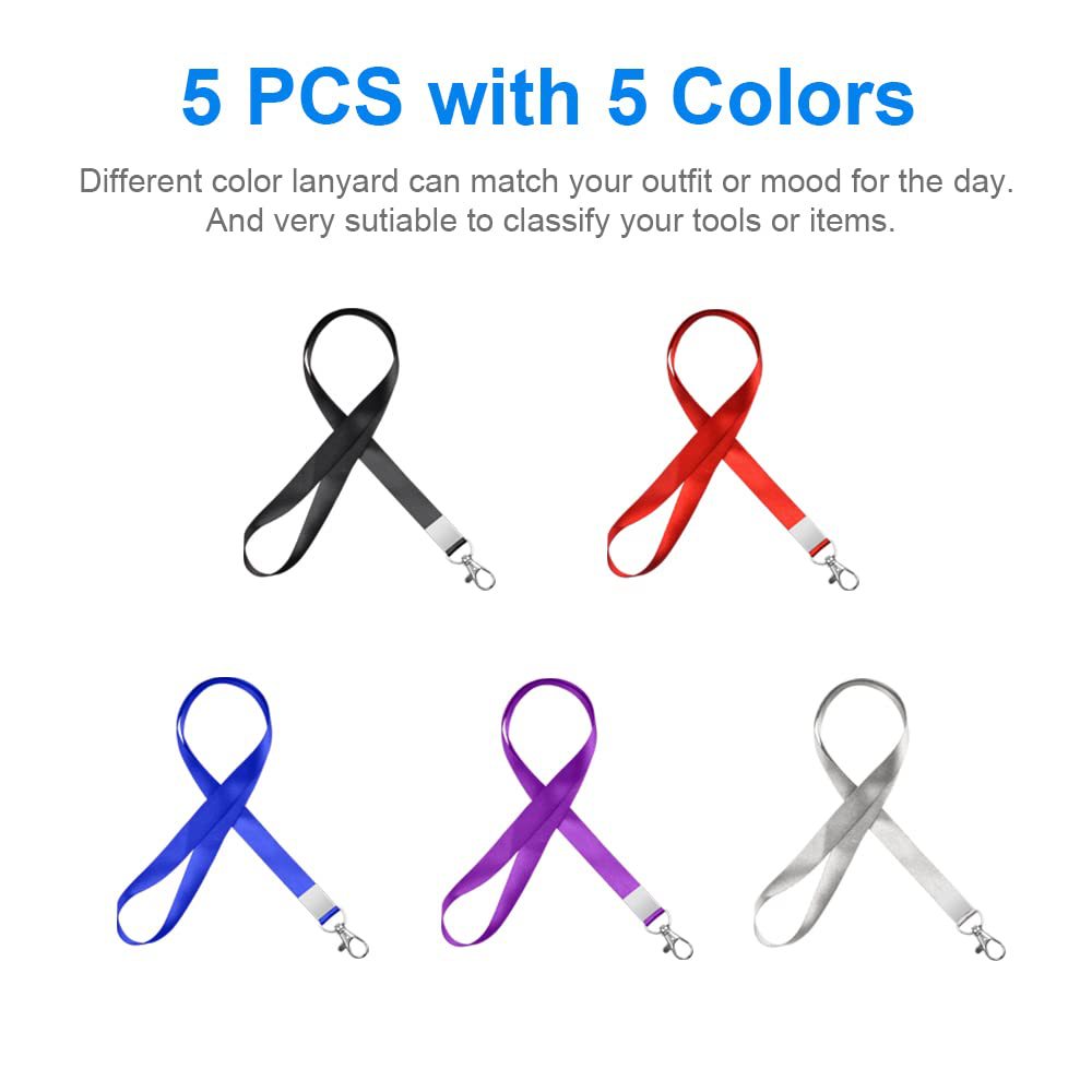 Amazon's best-selling polyester 1.5 lobster hook lanyard, business work ID and name tag lanyard wholesale Application Scenario