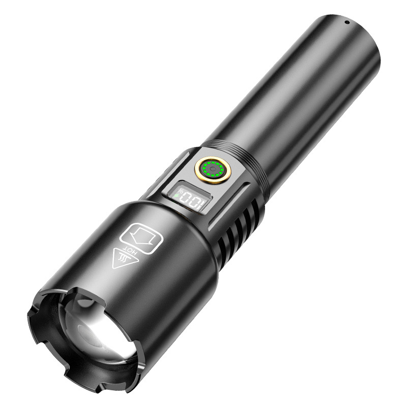 1号干电池手电筒/手电筒/手提灯探照灯/g40/小手电筒白底实物图