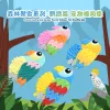 Rongka Pet Cross-border Forest Gathering Series: Colorful parrot-shaped pet Sniffing Pads, Fun and educational Hidden food pads details Picture