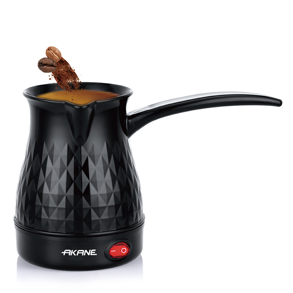 Cross-border European standard all-plastic electric hand-brewing coffee pot, household small dry fireproof mini coffee pot Item Picture