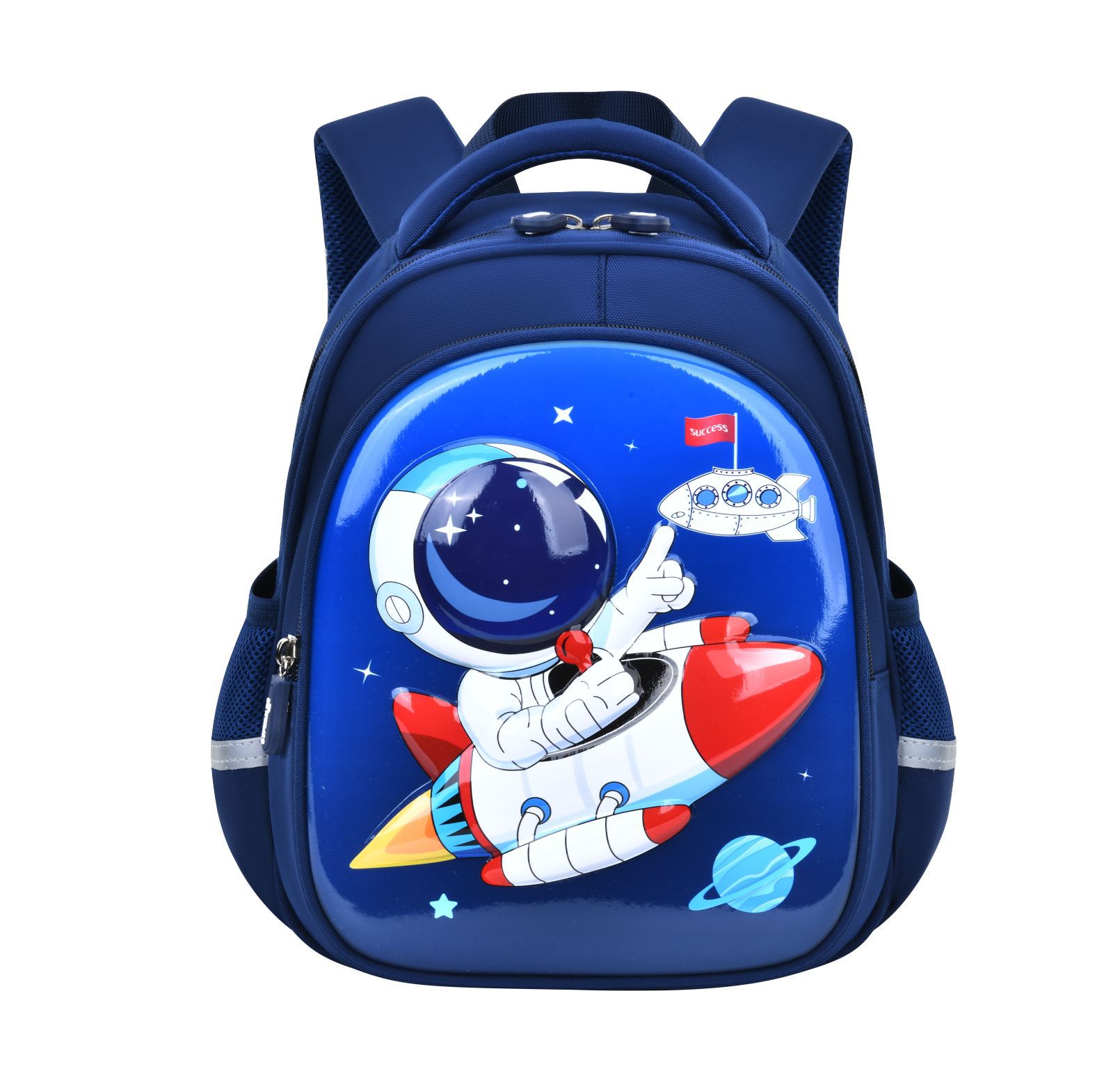 Big-tailed Cat Astronaut Kindergarten children's schoolbags, primary school boys and girls' backpacks, first-grade boys' backpacks Specification image