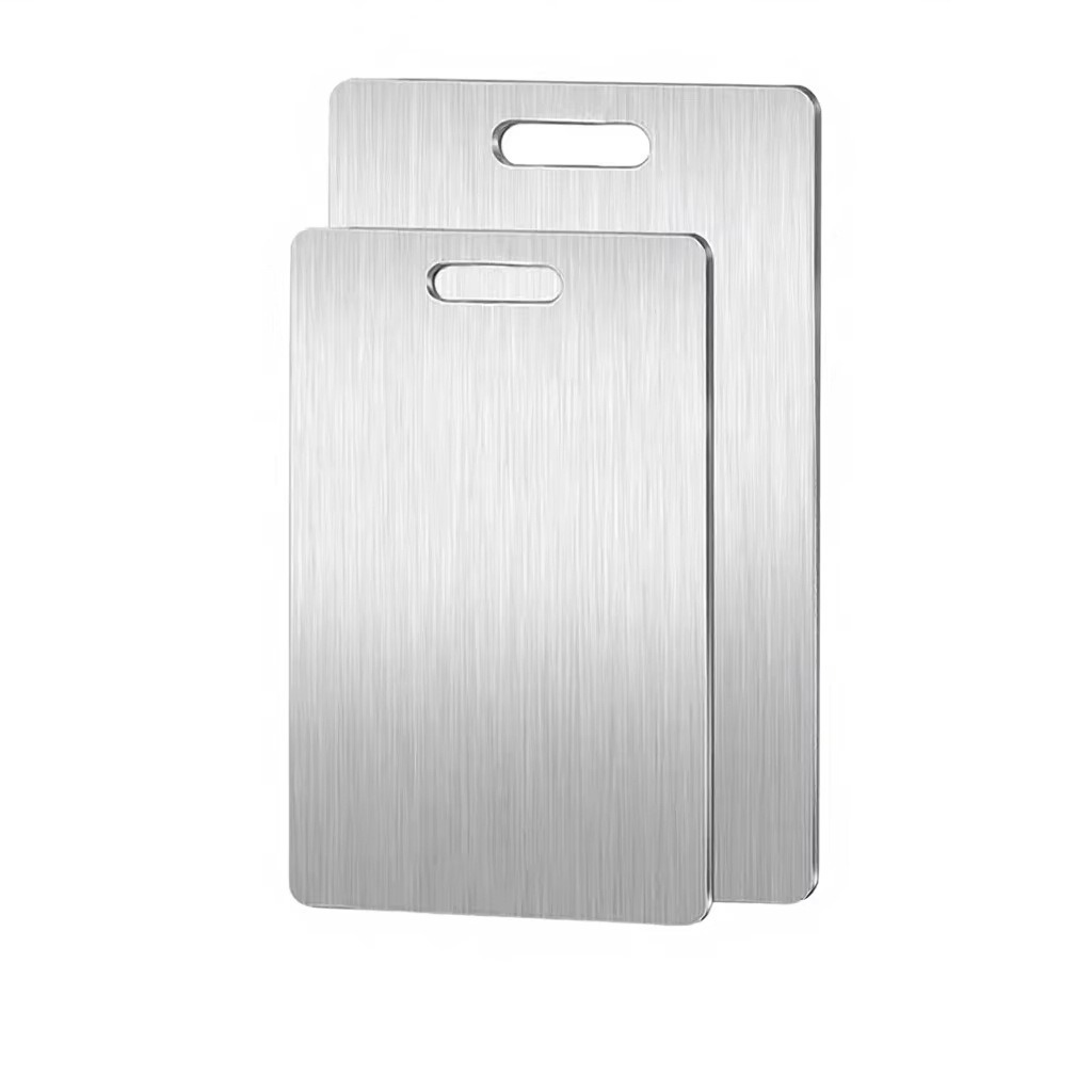 Cross-border stainless steel commercial thickened double-sided anti-mold and anti-bacterial household cutting tools Specification drawing