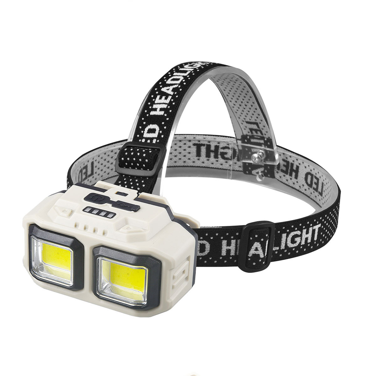 Outdoor high-intensity headlamp, miner's lamp, waterproof floodlight, COB512 headlamp, portable flashlight, night running and mountain climbing lighting details Picture