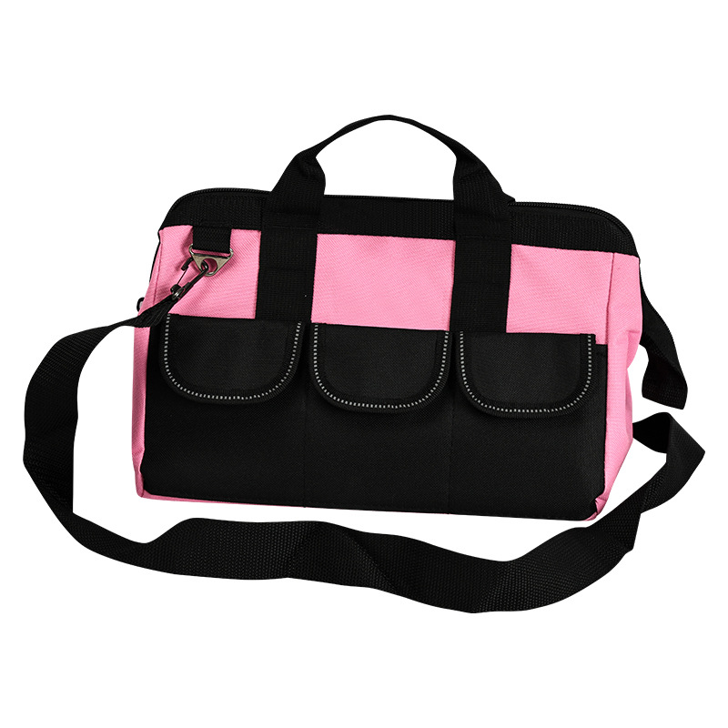 13-inch tool electrician special tool kit, maintenance, installation and storage bag, large-capacity thickened wear-resistant canvas handbag Item Picture