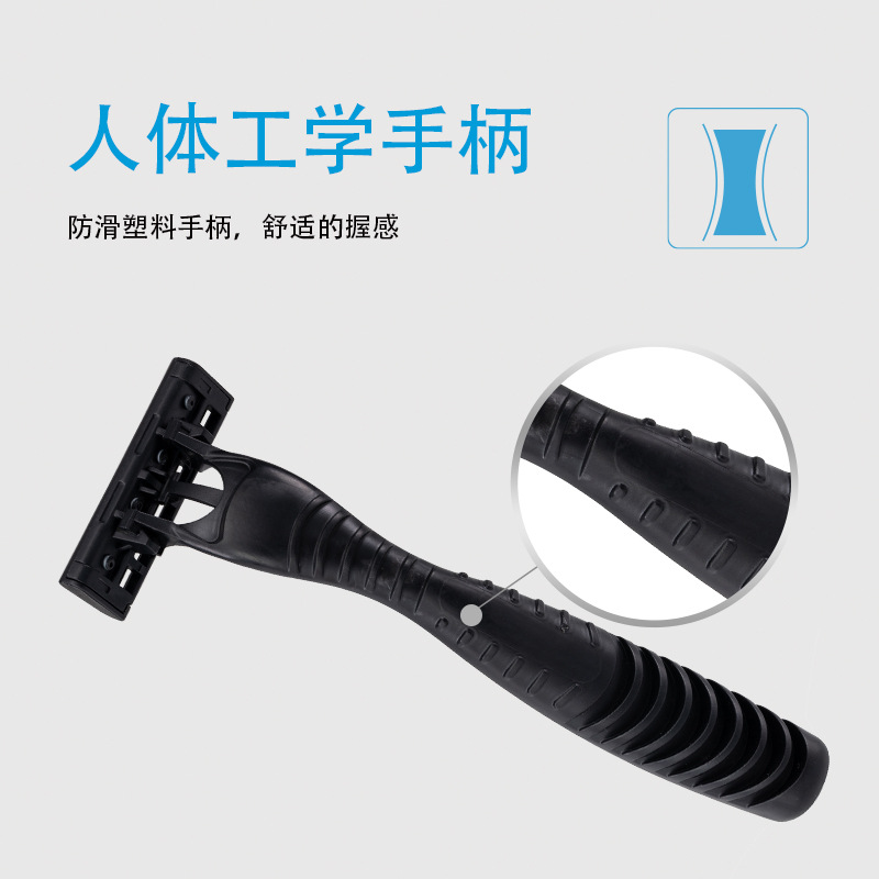 Cross-border new manual shaver Pearl Max three-layer replaceable blade head disposable shaving knife Application Scenario