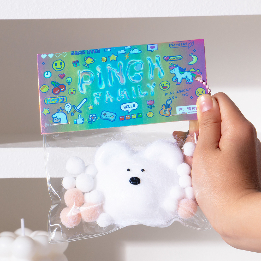 Douyin's same style of muddy little pig and dog tpr pinching silicone slow rebound blind box stress-relieving toys wholesale for stress relief