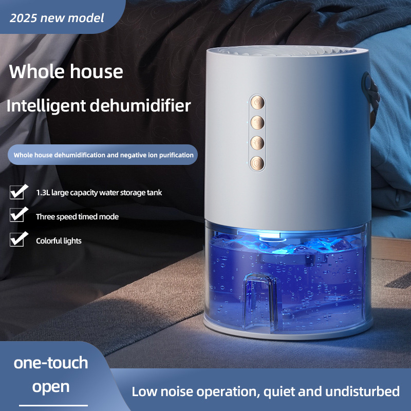 2025 deshumidificador de luz aniónica hogar dormitorio deshumidificador silencioso pequeño extractor a prueba de humedad absorbedor de humedad Specification image